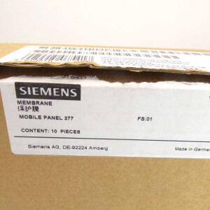 Siemens Mobile Panel 10" Schutzfolie 6AV6645-7AB15-0AS0 (10Stk.) OVP
