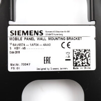 Siemens Wandhalter für Mobile Panel 170 6AV6574-1AF04-4AA0 NOV