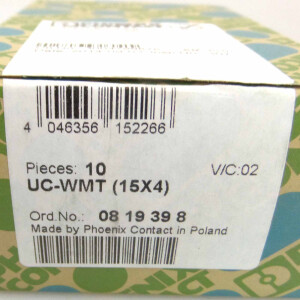 Phoenix Contact Kabelmarker UC-WMT (15x4) 0819398 (10Stk.) OVP