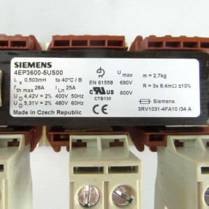 Siemens Netzdrossel 4EP3600-5US00 OVP