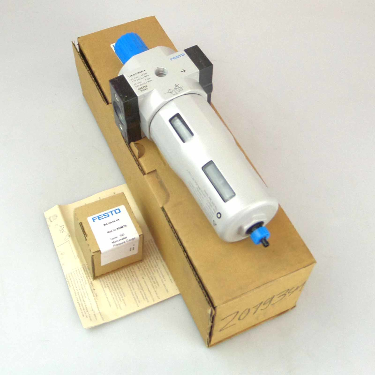 Festo Filter-Regelventil LFR-3/4-D-7-MAXI-A 162716 OVP