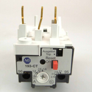 Allen Bradley Motorschutzrelais 193-CT-B18 Ser.A 1,2-1,8A OVP