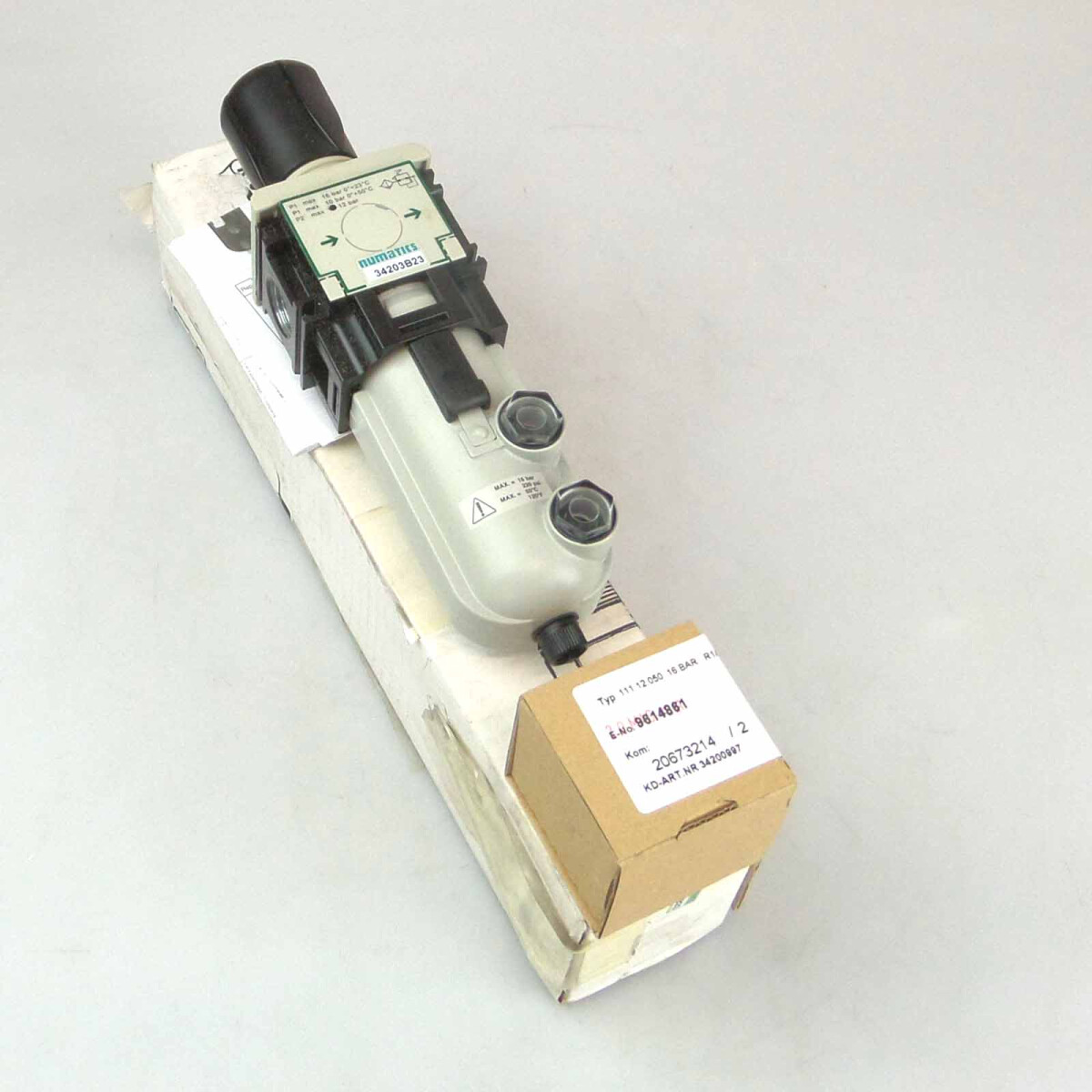 numatics Filterdruckregler 34203B23 OVP