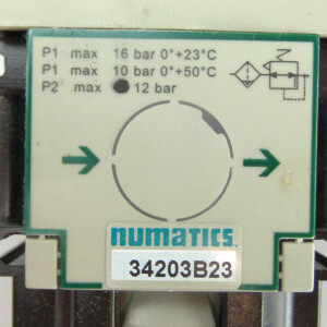 numatics Filterdruckregler 34203B23 OVP