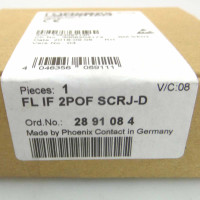 Phoenix Contact LWL-Interface-Modul FL IF 2POF SCRJ-D 2891084 SIE