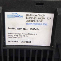 Grundfos Membranpumpe Primus M 208-4 230V 50Hz 8bar #K2 GEB