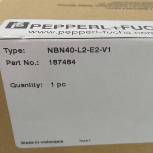 Pepperl+Fuchs induktiver Sensor NBN40-L2-E2-V1 187484 OVP