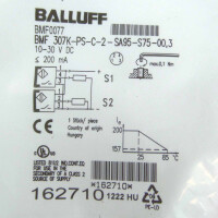 Balluff Magnetfeldsensor BMF0077 BMF 307K-PS-C-2-SA95-S75-00,3 OVP