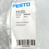 Festo Verbindungsleitung NEBU-M8G3-K-0.5-M12G3 8000209 OVP