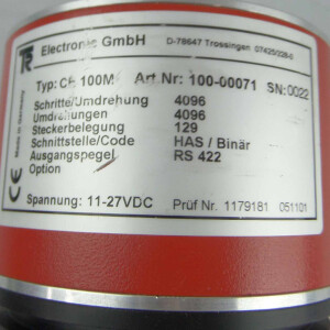 TR Electronic Drehgeber CE100M 100-00071 GEB