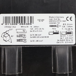 Siemens Schütz 3TK5422-0AL2 230V 50/60Hz GEB