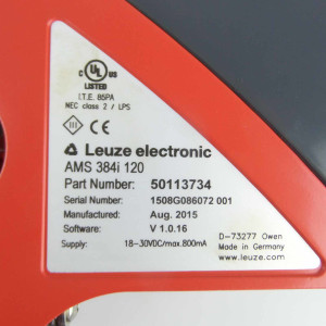Leuze Optischer Abstandssensor AMS 384i 120 50113734 OVP