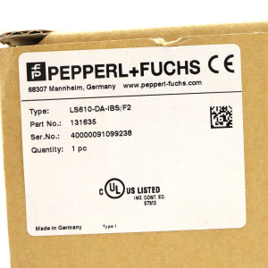 Pepperl+Fuchs Datenlichtschranke LS610-DA-IBS/F2 131635 OVP