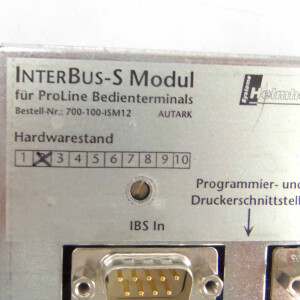 Helmholz InterBus-S Modul 700-100-ISM12 Autark E-Stand:02 OVP
