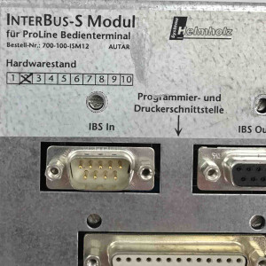 Helmholz InterBus-S Modul 700-100-ISM12 Autark E-Stand:02 GEB