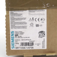 Siemens Leistungsschütz 3RT1054-1AP36 OVP