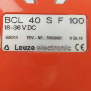 Leuze Barcodeleser BCL 40 S F 100 50028921 GEB