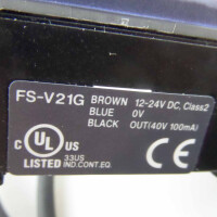 Keyence Lichtleiter-Messverstärker FS-V21G OVP