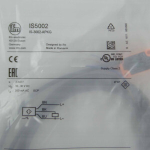 ifm efector induktiver Sensor IS5002 IS-3002-APKG OVP