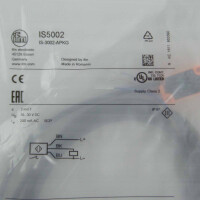 ifm efector induktiver Sensor IS5002 IS-3002-APKG OVP