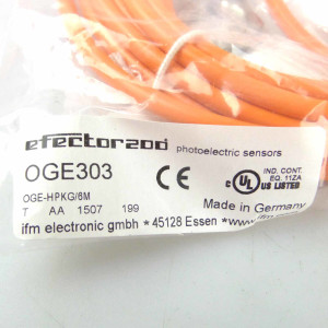 ifm efector Einweglichtschranke OGE303 OGE-HPKG/6M OVP