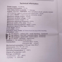 STS Electronics Sensor ODST88I41CL OVP