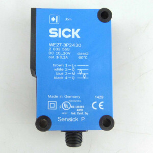 SICK Einweg-Lichtschranke WE27-3P2430 2033559 OVP