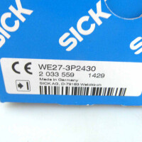 SICK Einweg-Lichtschranke WE27-3P2430 2033559 OVP
