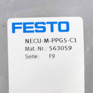 Festo Netzanschlussdose NECU-M-PPG5-C1 563059 OVP