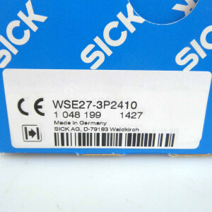 SICK Einweg-Lichtschranke WSE27-3P2410 1048199 OVP