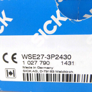 SICK Einweg-Lichtschranke WSE27-3P2430 1027790 OVP