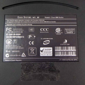 Cisco Systems 800 Series Router C801 OVP