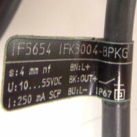 ifm efector induktiver Sensor IF5654 IFK3004-BPKG NOV
