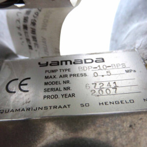 Yamada Membranpumpe BDP-10-BPS OVP