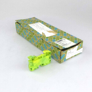 Phoenix Contact Zugfeder-Schutzleiterklemme ST16-PE 3036165 (7Stk.) OVP