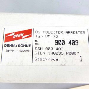 DEHN Überspannungsableiter Typ VM75 900 403 OVP
