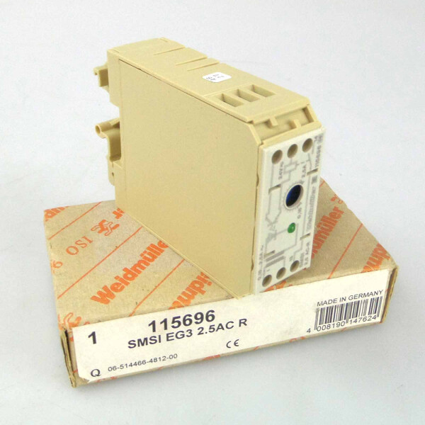 Weidmüller Stromüberwachung SMSI EG3 2.5AC R 115696 OVP