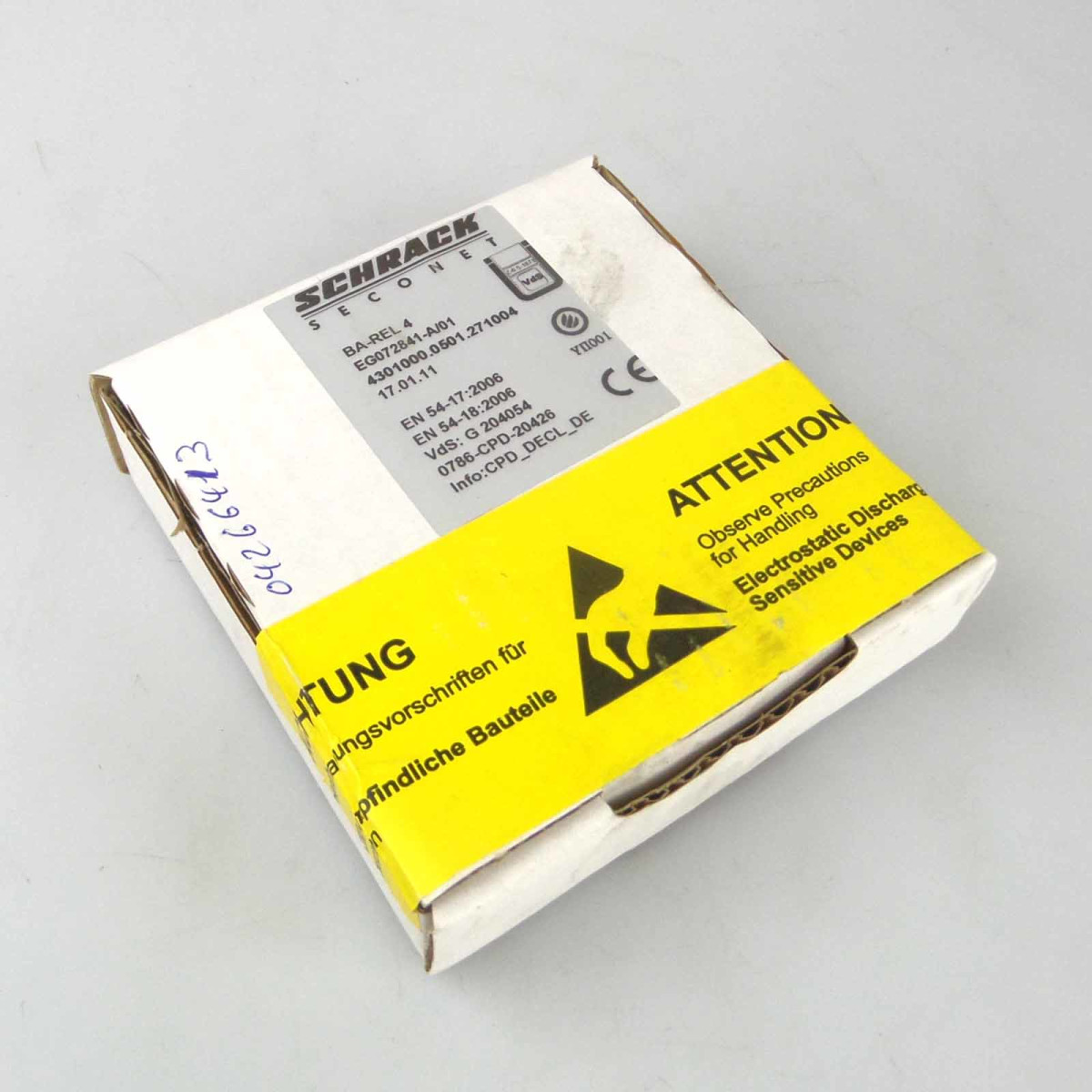Schrack Seconet Relaismodul BA-REL 4 EG072841-A/01 SIE
