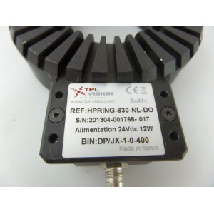 TPL Vision Ringbeleuchtung HPRING-630-NL-DO 24Vdc 12W GEB