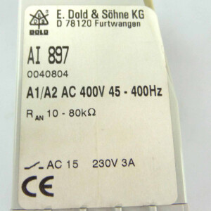 E.Dold & Söhne KG Isolationswächter varimeter AI 897 0040804 GEB