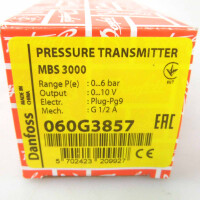 Danfoss Druckmessumformer MBS 3000 060G3857 OVP