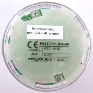 Patlite Signalleuchte LU7-E-C 24 V DC OVP