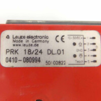 Leuze Reflexionslichtschranke PRK 18/24 DL.01 50102822 GEB