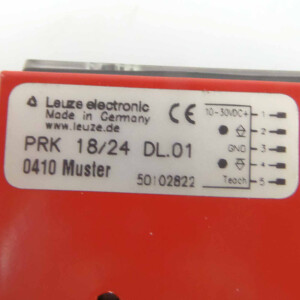 Leuze Reflexionslichtschranke PRK 18/24 DL.01 50102822 NOV