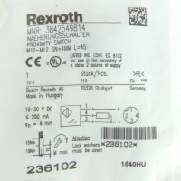 Rexroth Näherungsschalter MNR:3842549814 236102 OVP