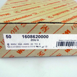 Weidmüller Durchgangs-Reihenklemme ZDU 6 1608620000 (42 Stk.) OVP
