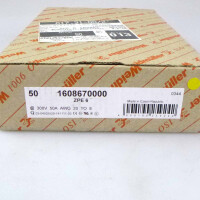 Weidmüller Schutzleiter-Reihenklemme ZPE 6 1608670000 (42Stk.) OVP