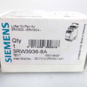 Siemens Lüfter 3RW3936-8A OVP