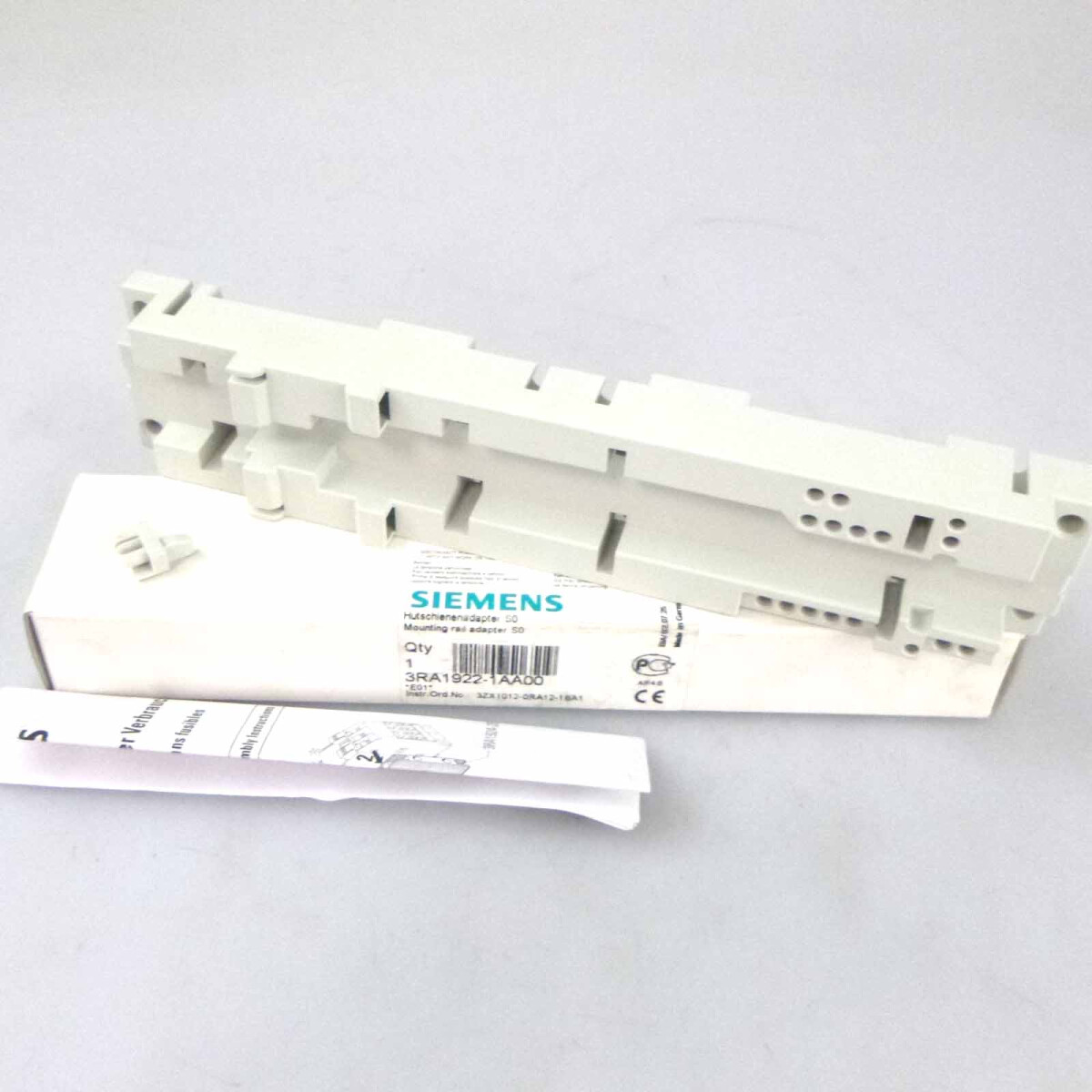 Siemens Hutschienenadapter 3RA1922-1AA00 OVP