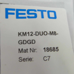 Festo Duo-Kabel KM12-DUO-M8-GDGD 18685 OVP